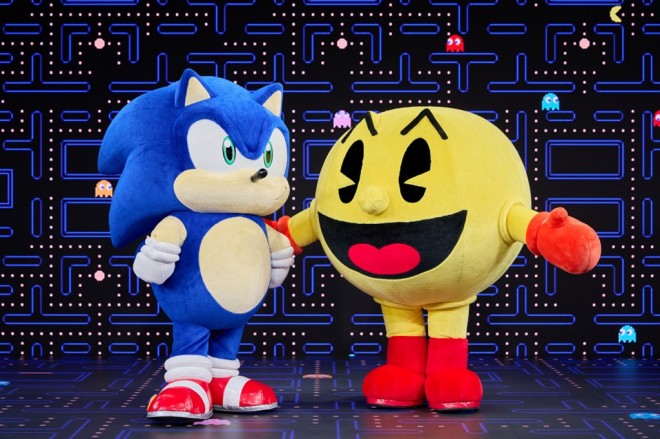 Sonic, Pac-Man